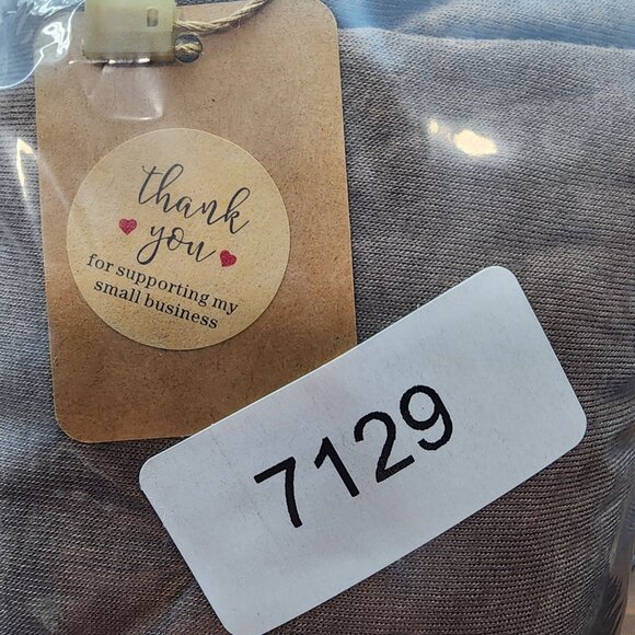 Womens Brown Zenana Top Long Sleeve Raglan Rayon Blend Round Neck Size S - Picture 8 of 8